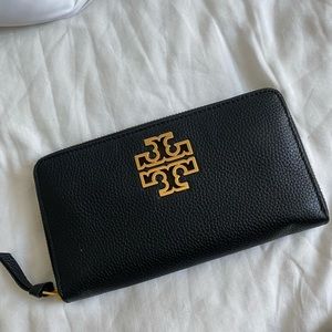 Tory Burch Soft Goatskin Leather Wallet